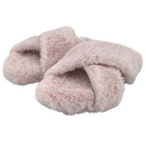 TOMS | Women's Susie Faux Fur Slippers | Pink | Size 7